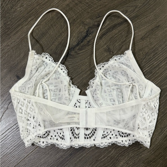 *NWOT* Free People All Yours Lace Underwire Longline Bra - Picture 5 of 5